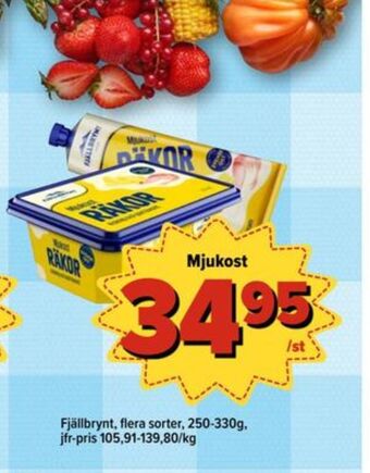 Östenssons Fjällbrynt mjukost erbjuda
