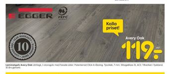 Rusta Egger laminatgolv erbjuda