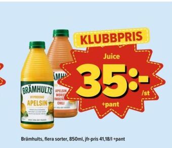 Östenssons Brämhults juice erbjuda