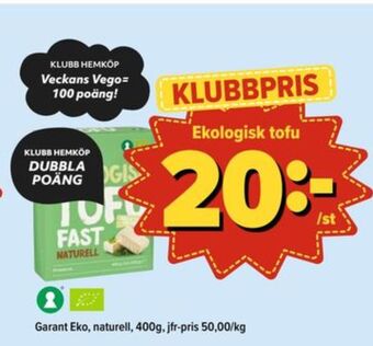 Östenssons Garant tofu erbjuda