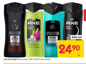 Rusta Axe duschtvål erbjuda