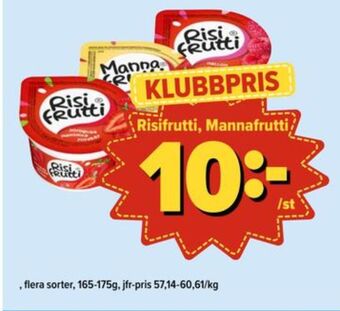 Östenssons Risifrutti mellanmål erbjuda