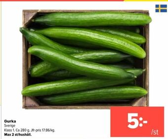 Coop Extra Coop gurka erbjuda