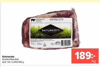 Coop Extra Naturkött entrecôte erbjuda