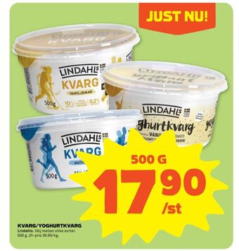 Stora Coop Lindahls kvarg erbjuda