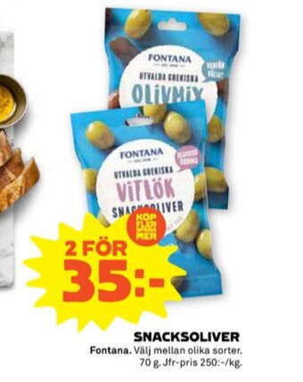 Stora Coop Fontana oliver erbjuda