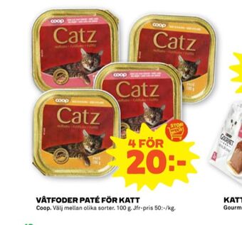 Stora Coop Catz kattmat erbjuda