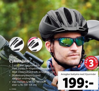 Lidl CRIVIT Cykelhjälm erbjuda