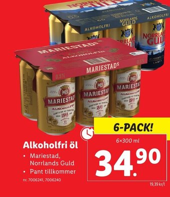 Lidl Alkoholfri öl erbjuda