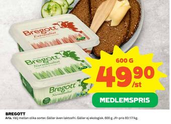 Coop Daglivs Bregott erbjuda