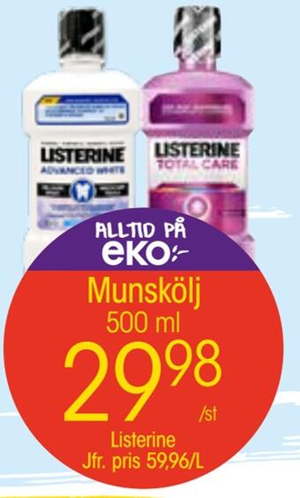 EKO Munskölj erbjuda