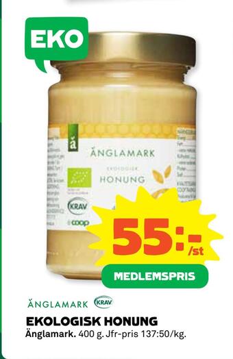 Coop Daglivs Ekologisk honung erbjuda