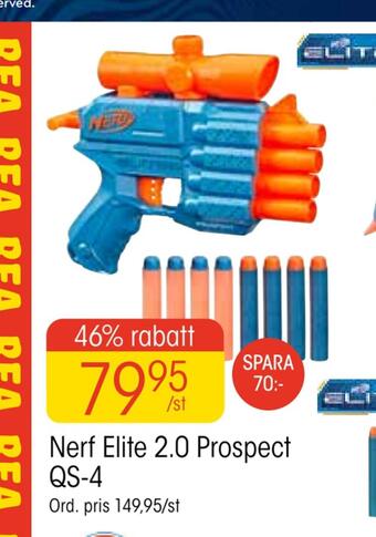 EKO Nerf elite 2,0 prospect qs-4 erbjuda