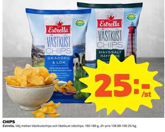 Coop Daglivs Chips erbjuda