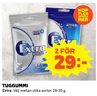 Coop Daglivs Tuggummi erbjuda