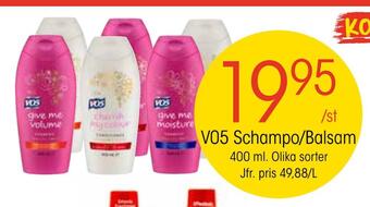 EKO V05 schampo/balsam erbjuda