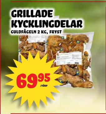 Nelins Grillade kycklingdelar erbjuda