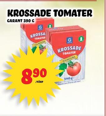 Nelins Krossade tomater erbjuda