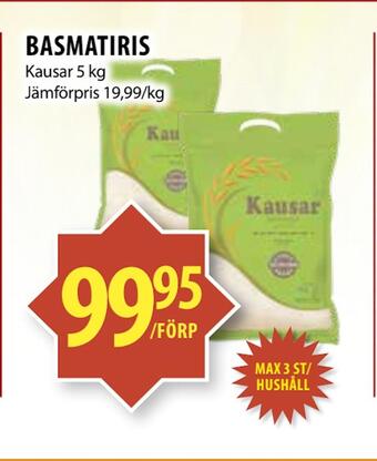 Matvärlden Tensta Basmatiris erbjuda