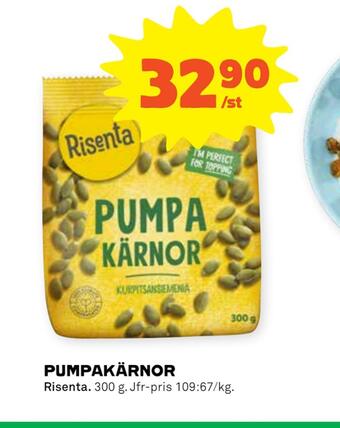 Stora Coop Pumpakärnor erbjuda