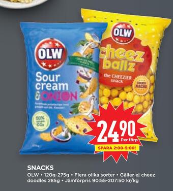 Willys Hemma Snacks erbjuda