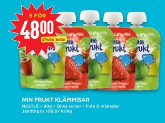 Min frukt klämmisar