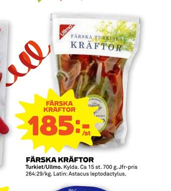 Stora Coop Färska kräftor erbjuda