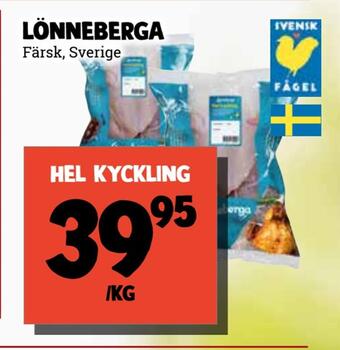 MatArket Hel kyckling erbjuda