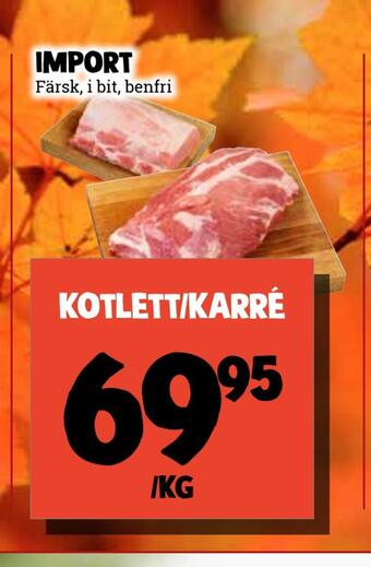 MatArket Kotlett/karré erbjuda