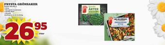 Nya Pulsen Frysta grönsaker erbjuda