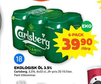 Stora Coop Ekologisk öl 3,5% erbjuda