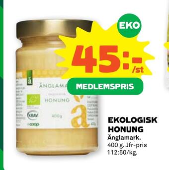 Stora Coop Ekologisk honung erbjuda