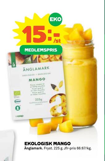 Stora Coop Ekologisk mango erbjuda