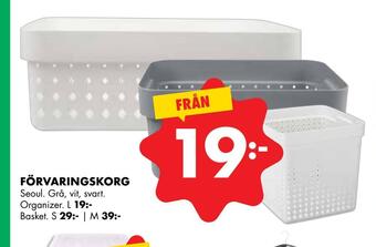 ÖoB Förvaringskorg erbjuda