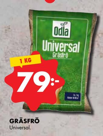 ÖoB Gräsfrö erbjuda
