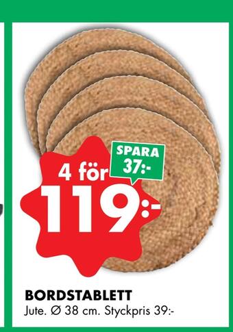 ÖoB Bordstablett erbjuda