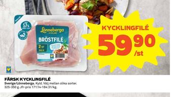 Coop Kycklingfilé erbjuda