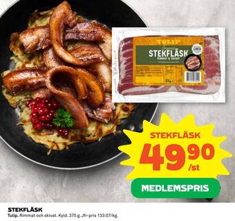 Coop Stekfläsk erbjuda
