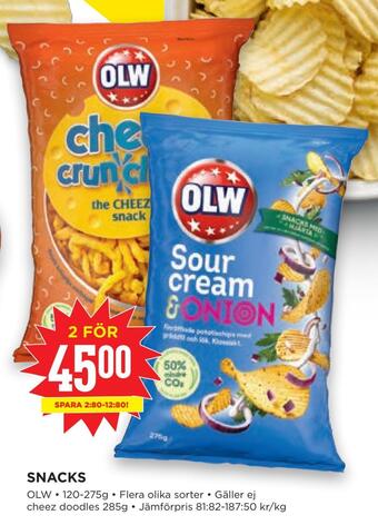 Willys Snacks erbjuda