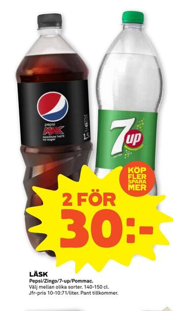Stora Coop Läsk erbjuda