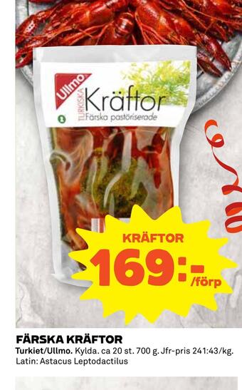 Coop Kräftor erbjuda