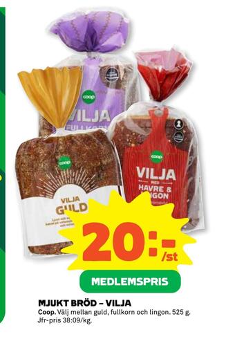 Stora Coop Mjukt bröd - vilja erbjuda
