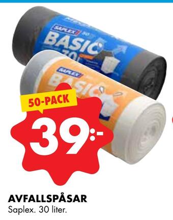 ÖoB Avfallspåsar erbjuda