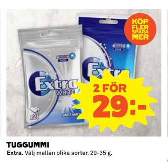 Coop Tuggummi erbjuda