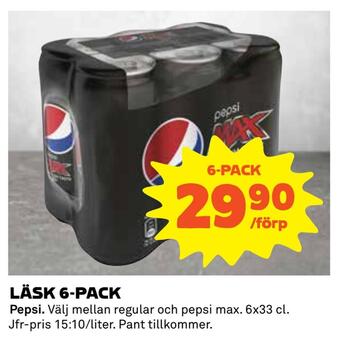 Coop Läsk 6-pack erbjuda