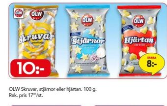 Bo Ohlsson Olw snacks erbjuda