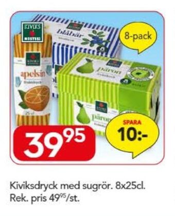 Bo Ohlsson Kivik fruktdryck erbjuda