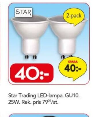 Bo Ohlsson Star trading led lampor erbjuda