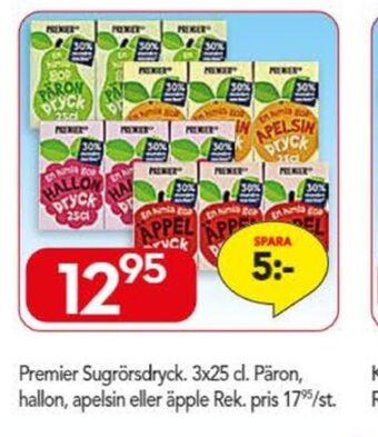 Bo Ohlsson Premier fruktdryck erbjuda