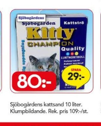 Sjöbogården kattsand